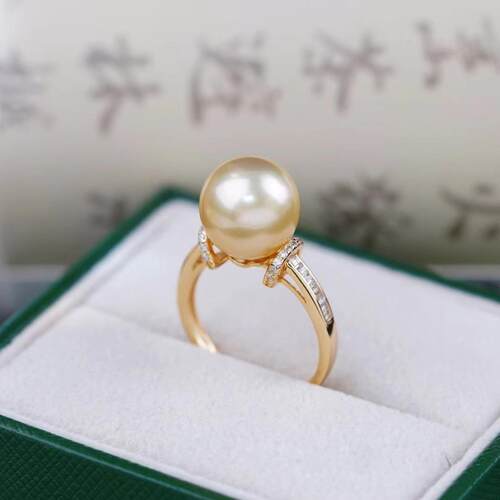 s925纯银戒指环 银饰开口可调节珍珠戒指托DIY手工制作银配件空托