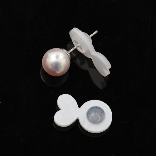 DIY珍珠配件亚克力透明防下坠支撑硅胶耳堵防掉耳塞提升耳帽配饰