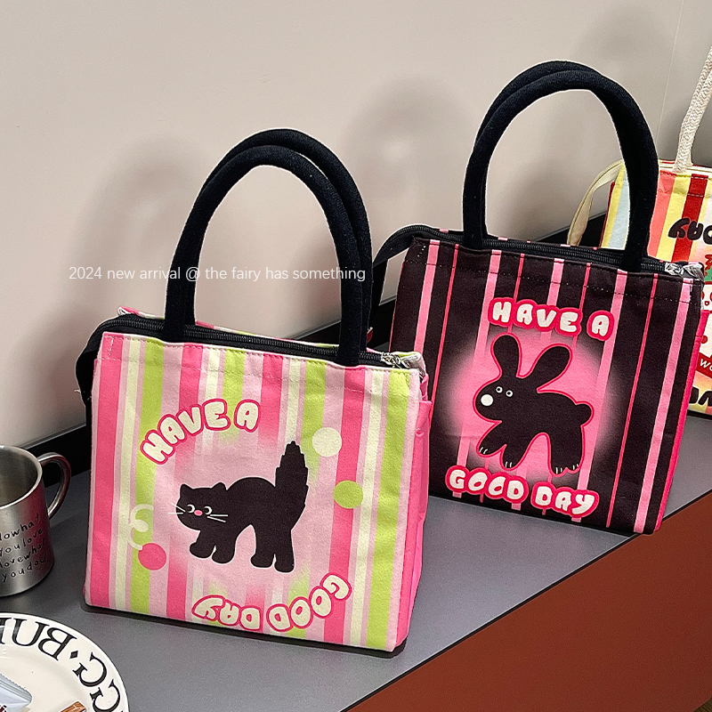 手提保温饭盒袋加厚铝箔