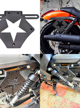 适用于QJ闪300S力帆K19PRO本田CM300复古摩托车改装边包支架通用