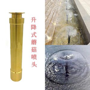 升降式蘑菇半球园林dn25喷泉喷头