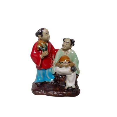 和睦陶瓷摆件中式卧室造景