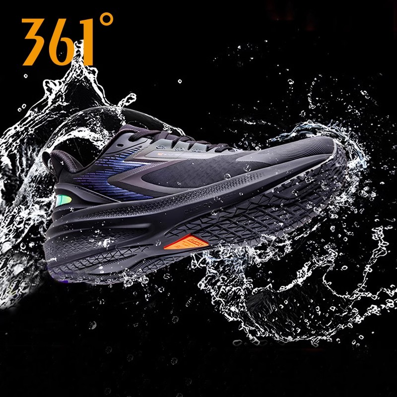 361雨屏7.0男鞋运动鞋2025秋季防泼水跑步鞋加绒鞋子减震防滑跑鞋