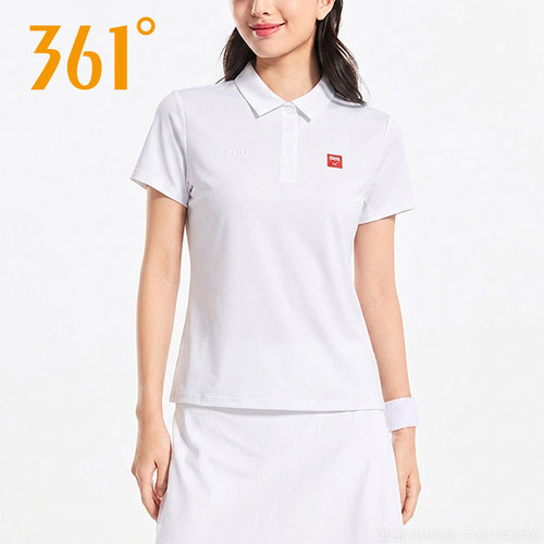 361°女款短袖T恤2026夏季新款宽松圆领运动休闲上衣562624006A