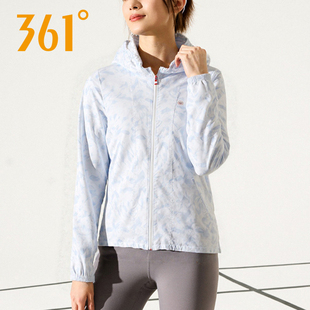 361度运动风衣女款2026春季新款连帽外套女宽松舒适上衣562434607