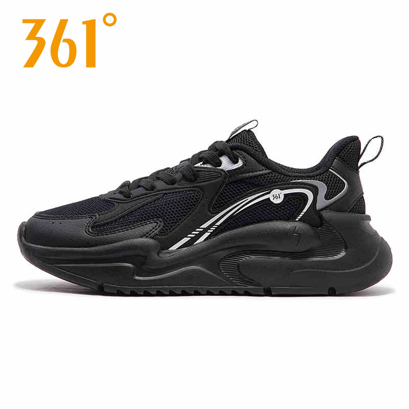 361度女鞋网面透气休闲运动鞋
