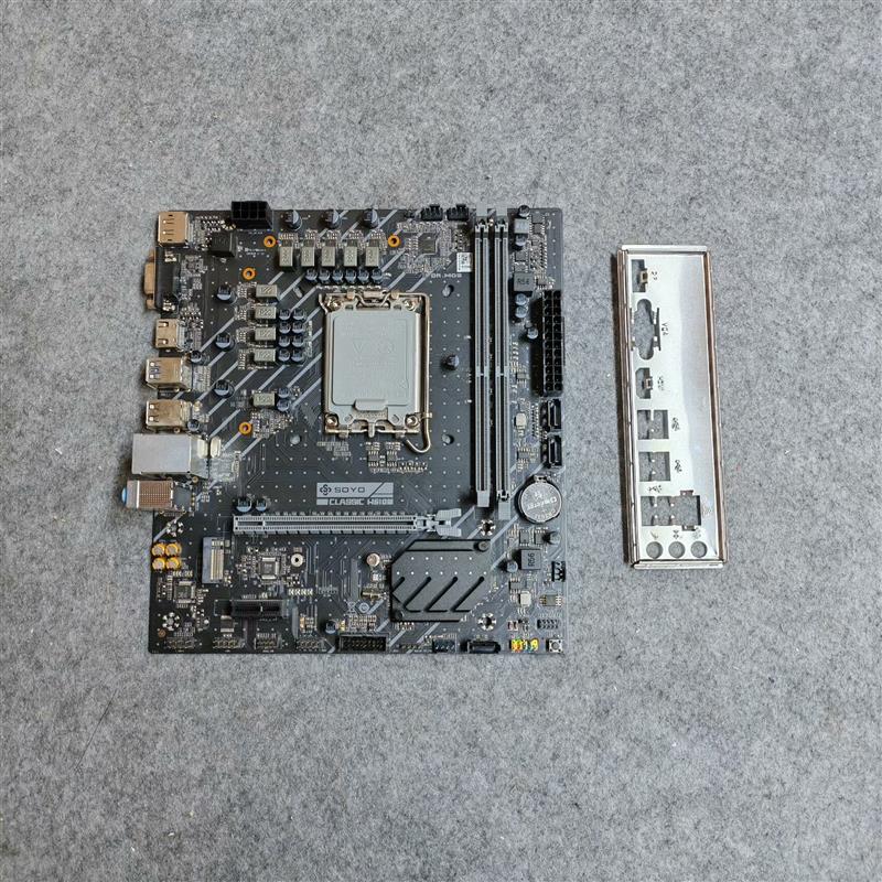 议价梅捷H610主板,经典H610M,拆机主板,功能正常,成色如
