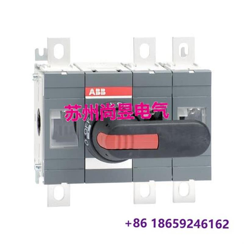议价原装ABB隔离开关 OT400E12P 400A 正面操作 带安装手柄和连杆