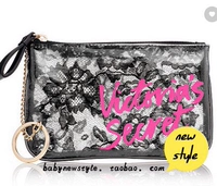 Victorias Secret Vimy Lace Coin Purse Đồ lặt vặt nhỏ Túi chính Túi quà nhỏ Trang trí mặt dây chuyền - Trường hợp chính bóp nữ mini