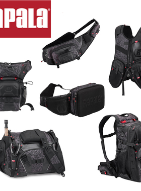 Rapala乐伯乐城市系列钓鱼马甲背包信使包悬带包腰包路亚包垂钓