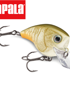 Rapala乐伯乐BXB03 06巴尔杉木摇摆拟饵路亚小胖CRANK鳜鱼鲈鱼饵