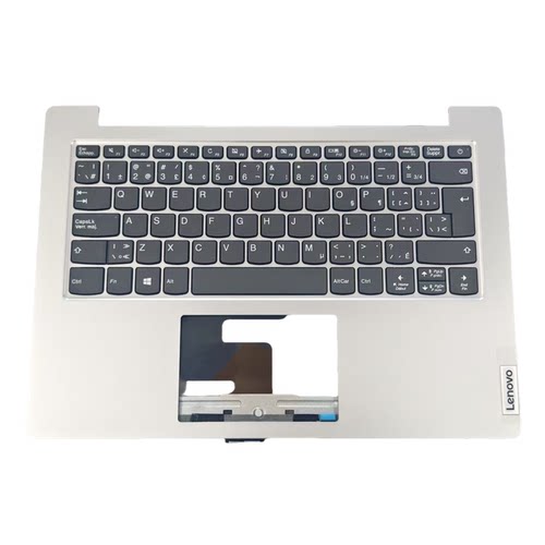 适用联想 Slim 1-14AST-05 C壳键盘 加拿大法语 铂金灰5CB0W43926