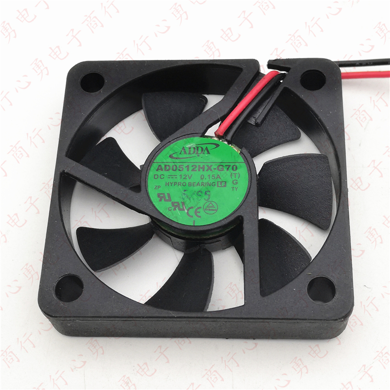 原装 ADDA AD0512HX-G70 12V 0.15A 5010 5CM 静音充电器风扇风机