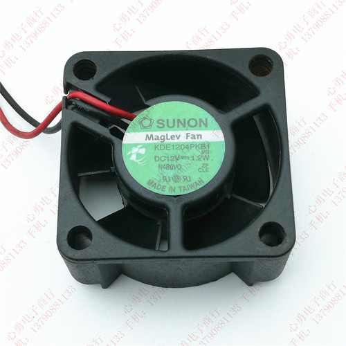 原装 SUNON KDE1204PKB1 12V 1.2W 4020 4CM 南北桥 电源散热风扇