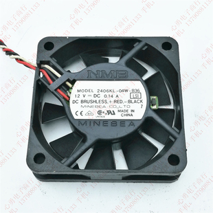 0.14A 电源散热风扇 2406KL 设备 6CM 6015 12V B36 04W NMB 原装