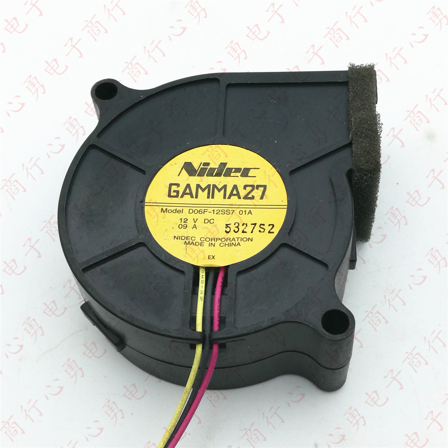 原装 NIDEC D06F-12SS7 01A 12V 0.09A 6025 6CM 投影机散热风扇