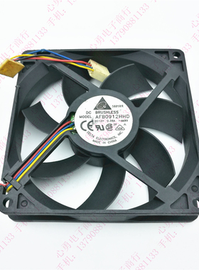 原装  AFB0912HHD 12V 0.36A 9CM 9020 4线PWM 设备散热风扇
