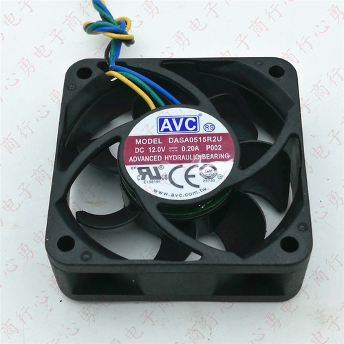 原装 AVC DASA0515R2U 12V 0.20A 4515 4.5cm 4线PWM设备散热风扇