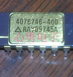 原装IC 4076746-400 DRY  镀金直插条仔CDIP16 5962/883