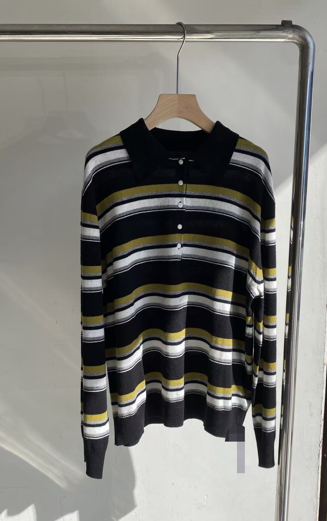 2025秋冬新款韩货宽松显瘦百搭条纹针织开衫女羊毛衣外套上衣女