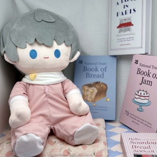 40cm棉花娃娃娃衣连体爬爬服睡衣坐姿玩偶换装防染色服花苞裤内裤