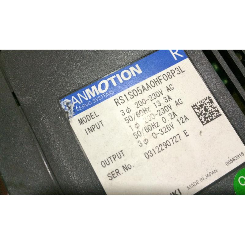 首单优惠-RS1S05AA0HF08P3L 二手三洋驱动器