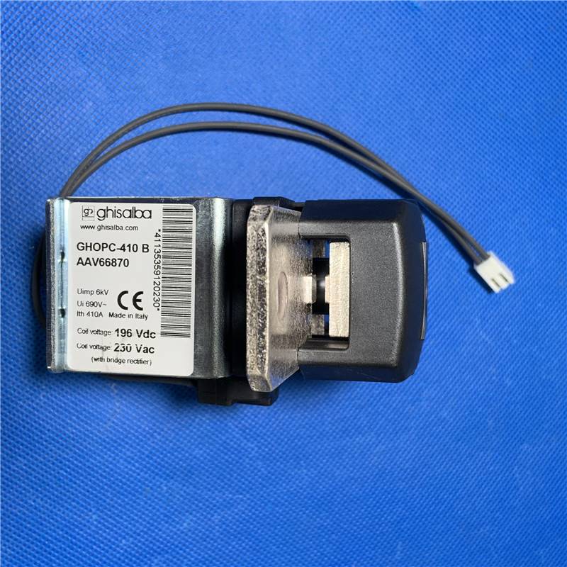 25-GHISALBA GHOPC-410B拆机包好施耐德软启动直流200V继电器/接