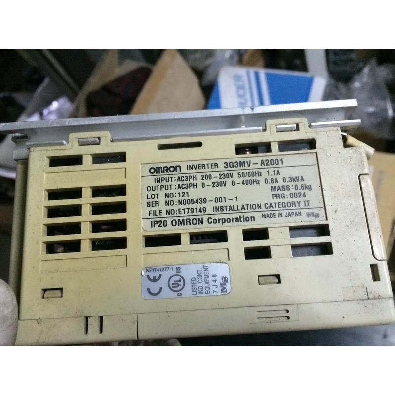 首单优惠-3G3MV-A2001 二手安川变频器