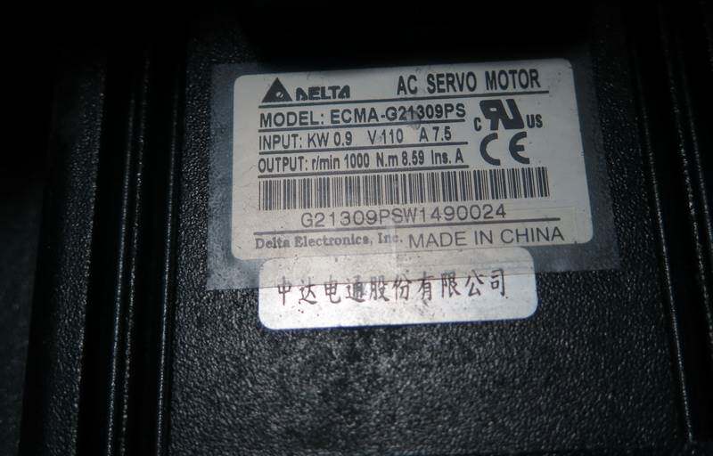 190-ECMA-G21309PS 二手台达电机 专业销售维修一体化