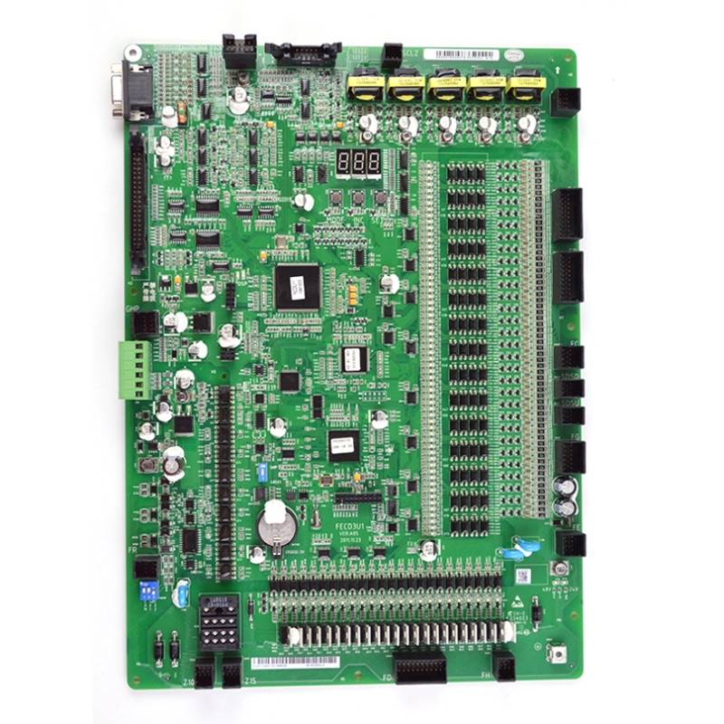 100-快速维修日立电梯HGP03主板MCUB03并联遥监服务器FECD3U1