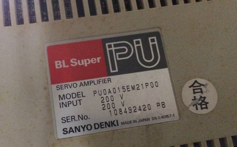 190-PU0A015EM21P00 二手三洋驱动器