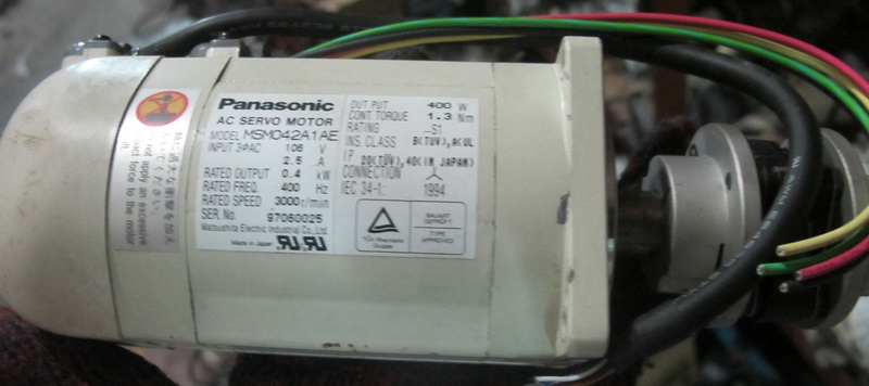 190-二手松下伺服电机 MSM042A1AE 专业销售维修一体化