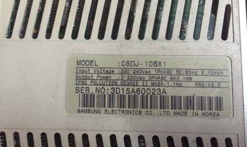 190-CSDJ_10BX1 二手三星驱动器