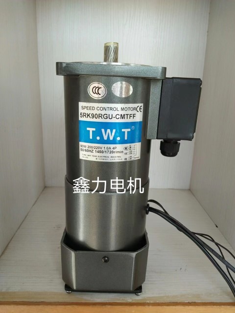 172-TWT 厦门东炜庭电机5RK90RGU-CMTFF 90W带刹车加接线盒调速电