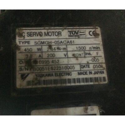 首单优惠-SGMGH-05ACA61 安川伺服电机 现货 专业销售维修一体化