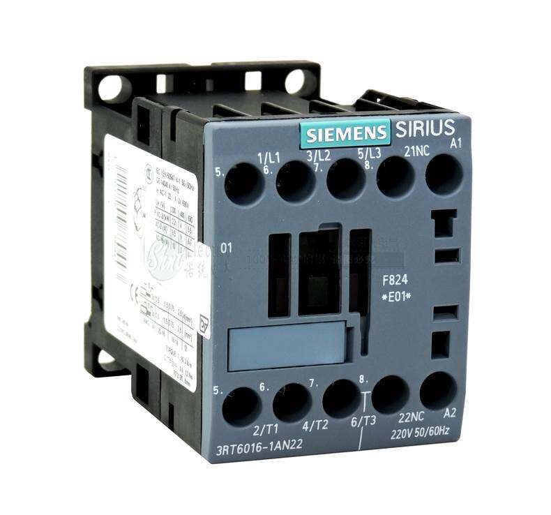 188-原装正品 西门子 交流接触器sirius 3rt6016-1an22 220v 50/6
