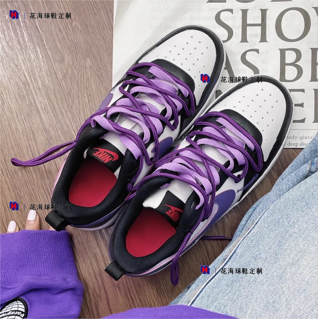 Nike低帮系带女子板鞋球鞋定制