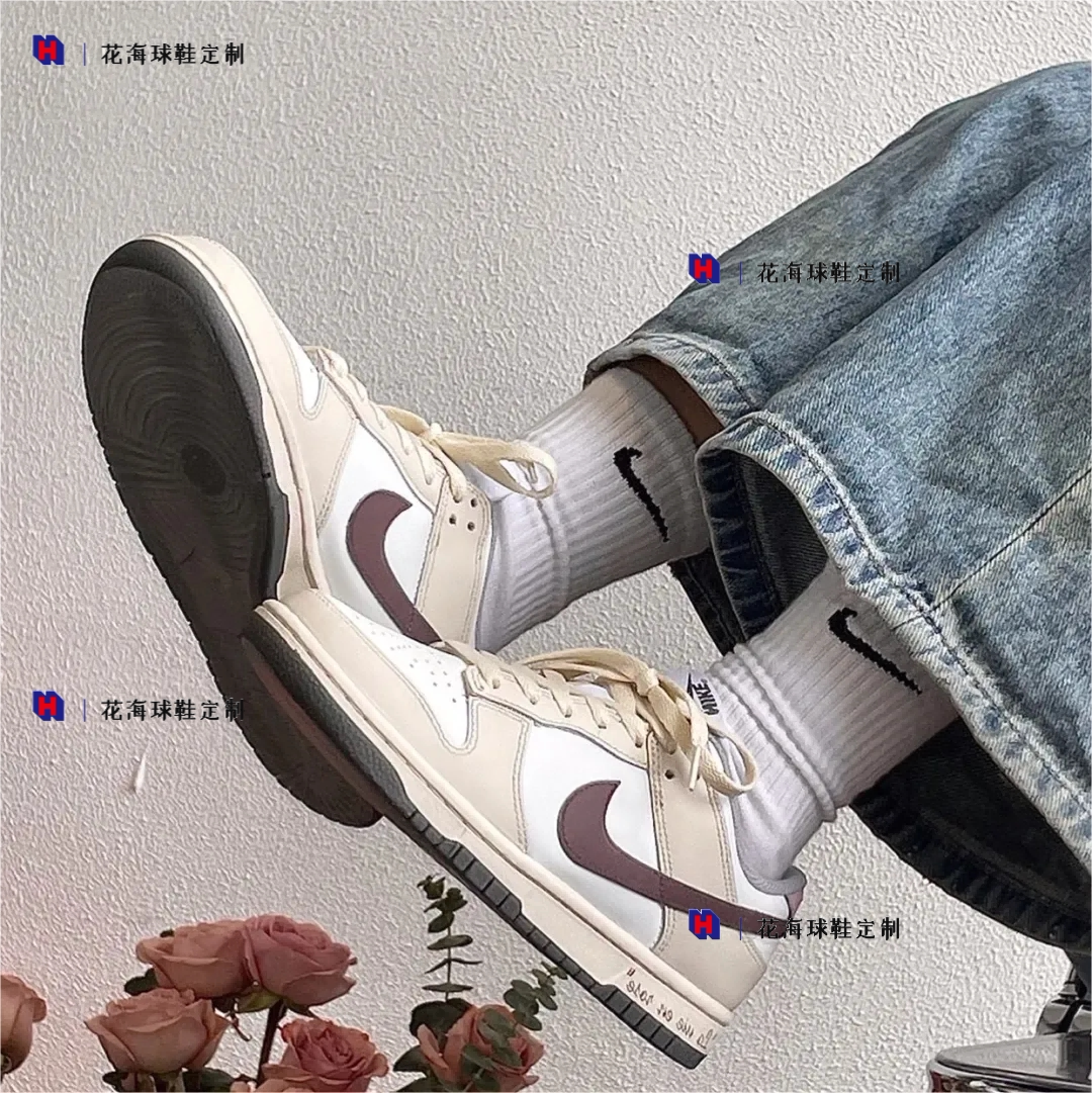 Nike低帮系带女子板鞋球鞋定制