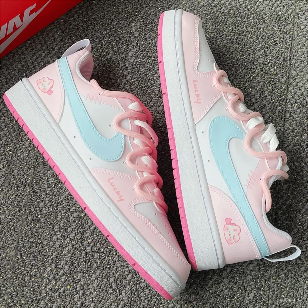 NikeCourtBorough球鞋定制低帮