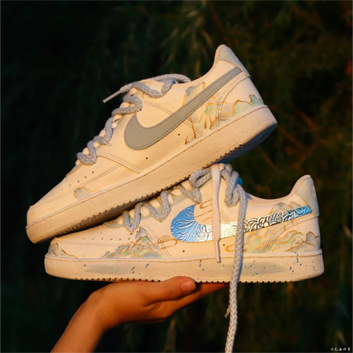 NikeCourtVision球鞋定制低帮