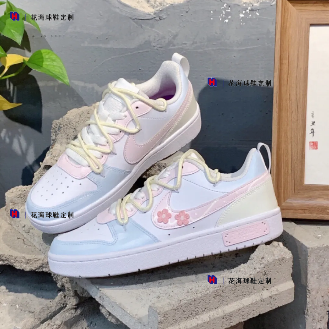 Nike低帮系带女板鞋球鞋定制