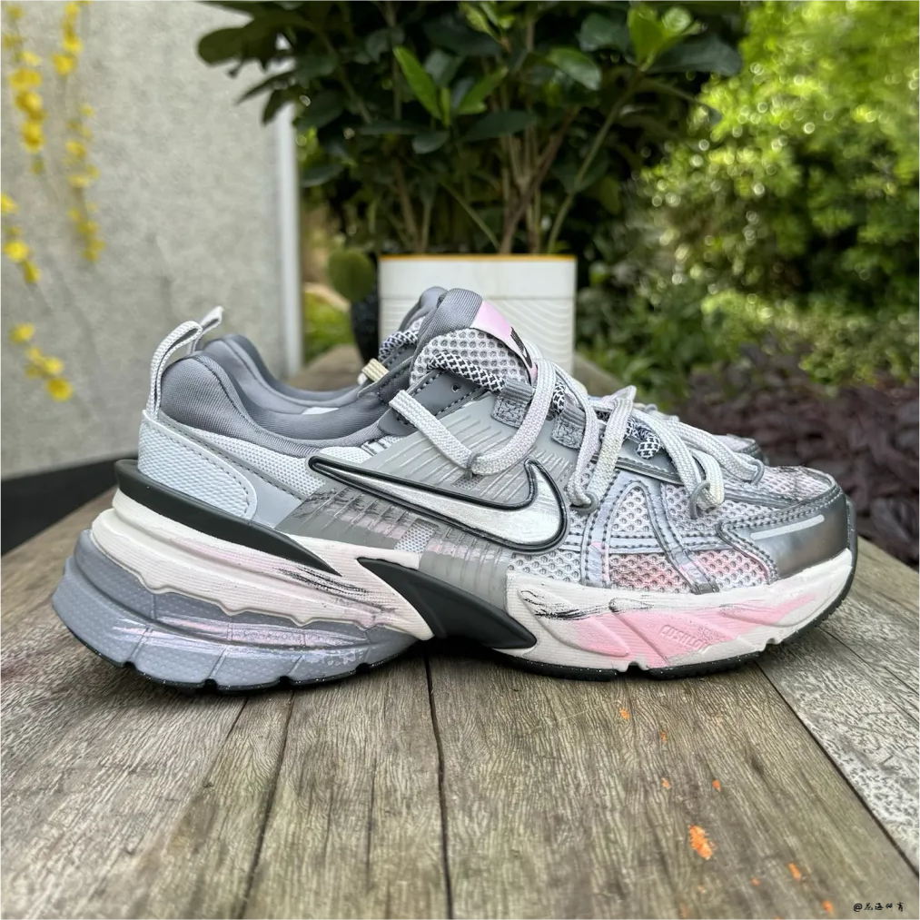 NikeV2KRun球鞋定制复古低帮