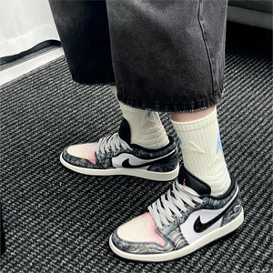 AirJordan球鞋定制低帮篮球鞋