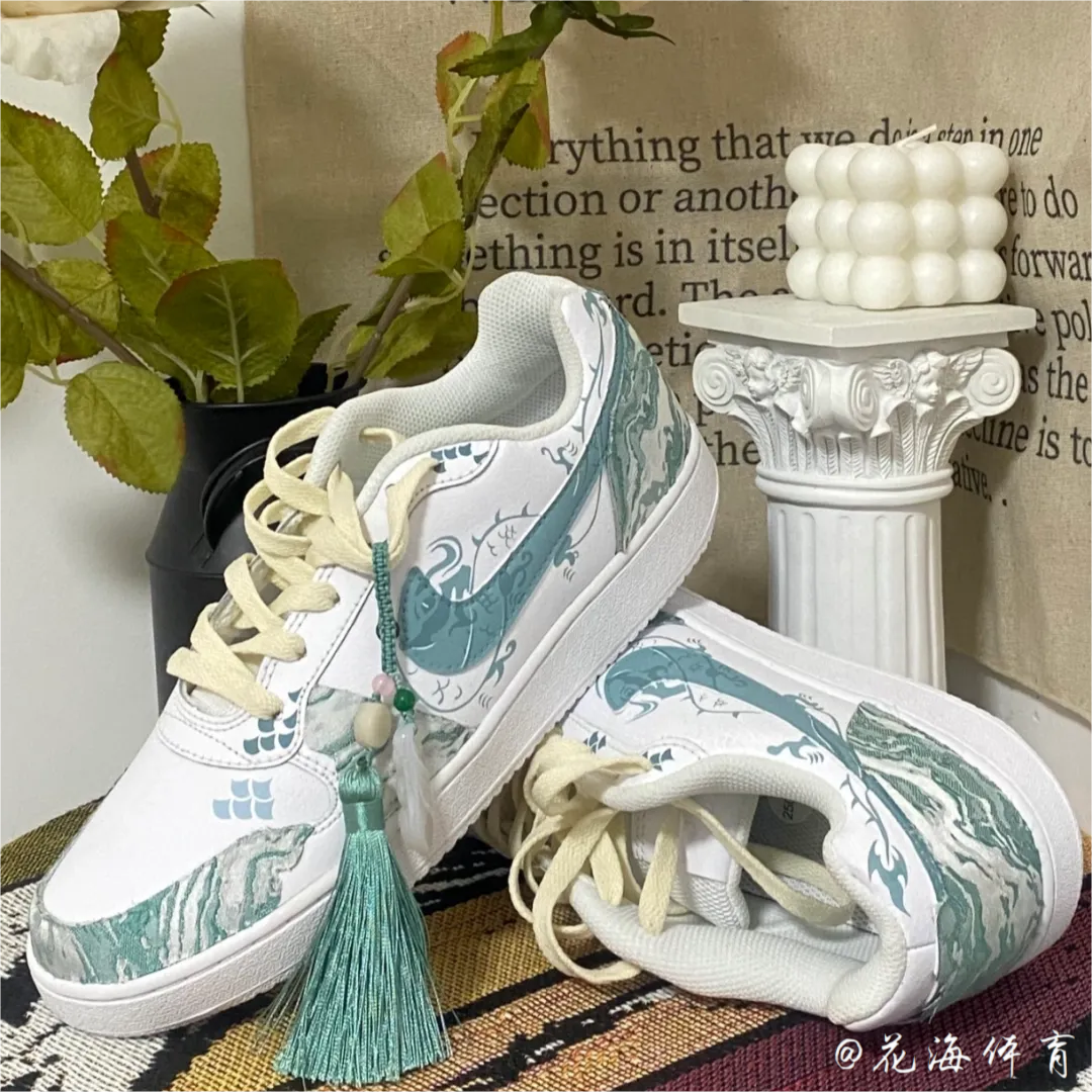 Nike球鞋定制courtvision低帮