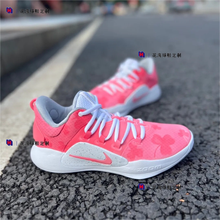 花海球鞋定制 Nike Hyperdunk X 10 涂鸦手绘DIY改色低帮男篮球鞋