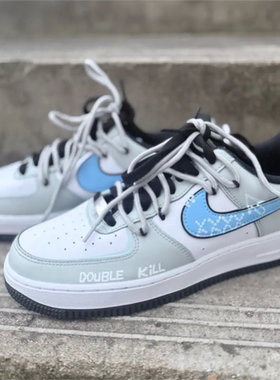 Nike球鞋定制男女复古低帮板鞋