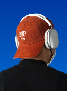 DABOE复古户外防晒棒球帽男女宽檐刺绣软顶帽子遮阳可调节鸭舌帽