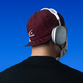 DABOE日系软顶可折短檐棒球帽男女百搭刺绣户外弯帽檐鸭舌帽子