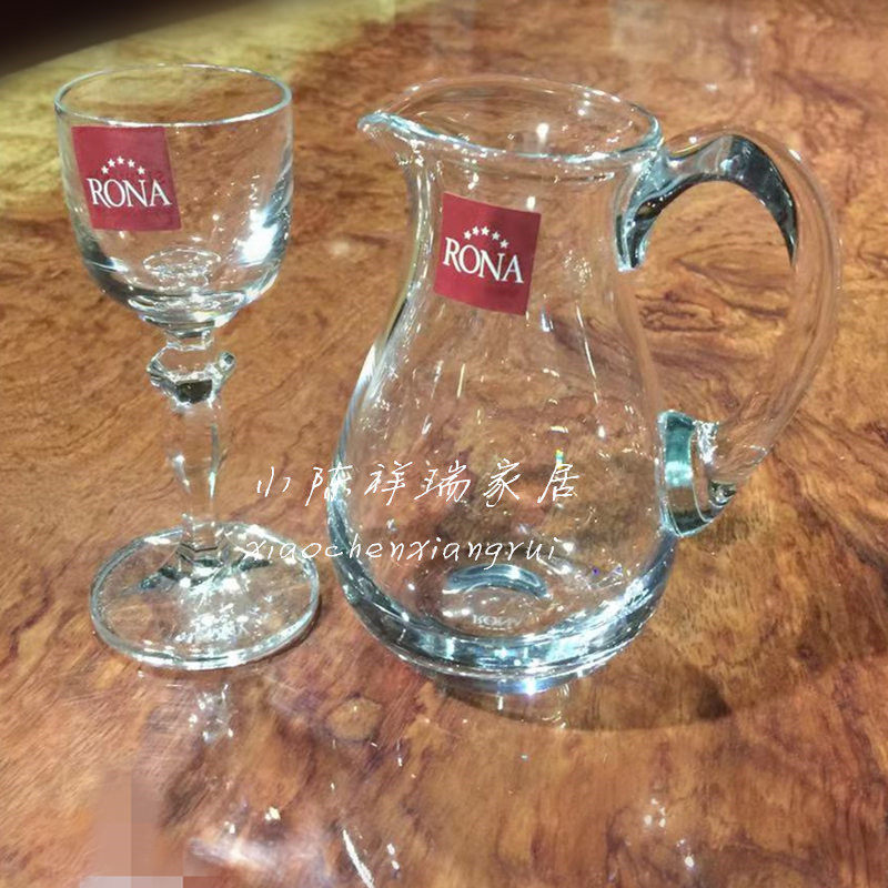 捷克RONA進口水晶玻璃白酒杯 分酒器公杯小酒高腳烈酒杯套裝在類目 餐飲具, 酒壺/酒杯/酒具, 酒杯中 - 來自Buy2taobao.com提供專業的淘寶代購服務