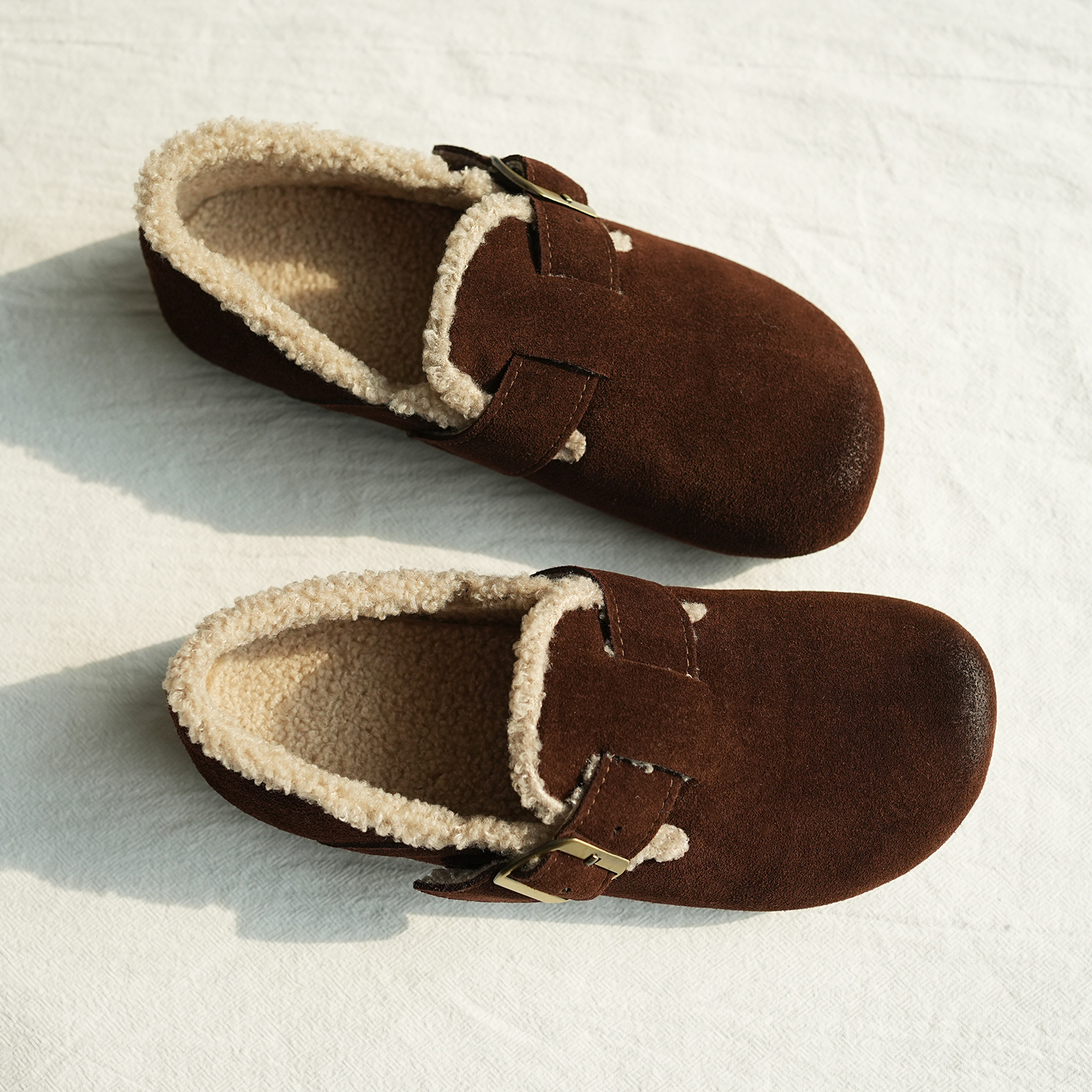 加绒博肯鞋古苔试穿半个月超好穿